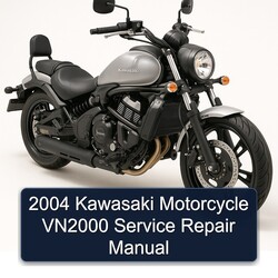 2004 Kawasaki Motorcycle VN2000 Service Repair Workshop Manual PDF