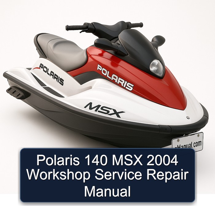 2004 Polaris 140 MSX Service Repair Workshop Manual PDF