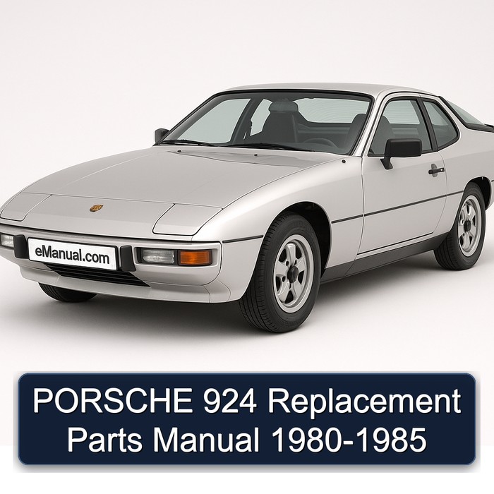 1980-1985 Porsche 924 Replacement Parts Catalog PDF