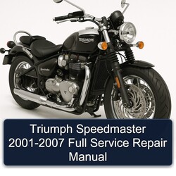 2001-2007 Triumph Speedmaster Service Repair Workshop Manual PDF