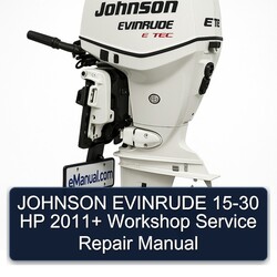 2011 Johnson Evinrude HP Service Repair Workshop Manual PDF