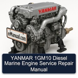 Yanmar 1gm10 Diesel Marine Engine Service Repair Workshop Manual PDF