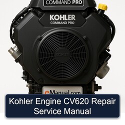 Kohler Command Pro Models Engine CV620 Service Repair Workshop Manual PDF