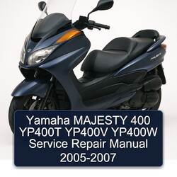 2005-2007 Yamaha Majesty 400 YP400T YP400V YP400W Service Repair Workshop Manual PDF