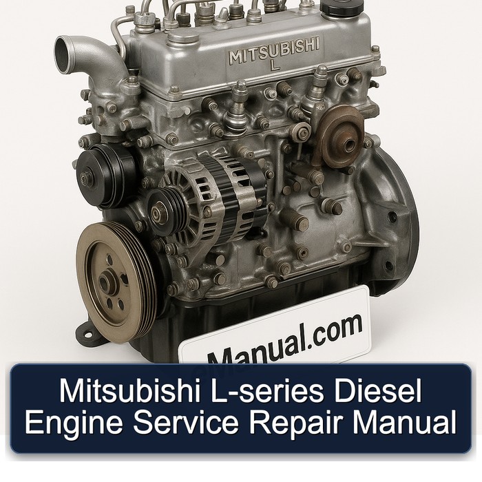 Mitsubishi L Series L-series Diesel Engine Service Repair Workshop Manual PDF