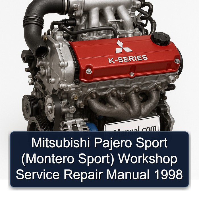 1998 Mitsubishi Pajero Sport (montero Sport) Service Repair Workshop Manual PDF