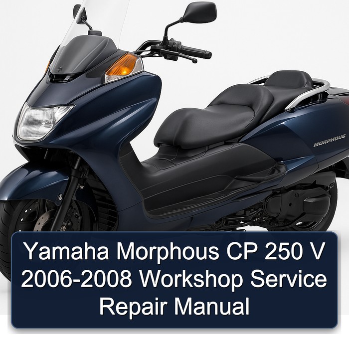 2006-2008 Yamaha Morphous CP250 CP 250 V Service Repair Workshop Manual PDF