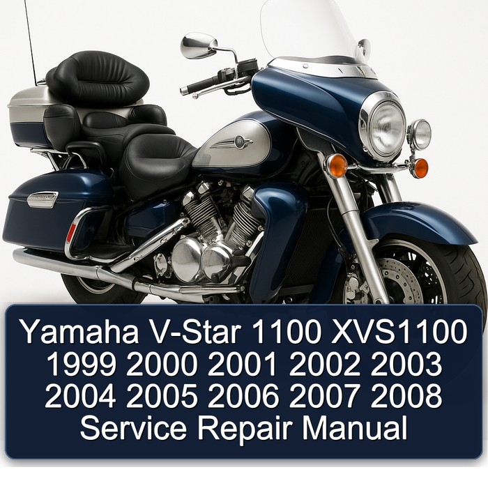 1999-2008 Yamaha Royal Star Venture V-STAR 1100 XVS1100 Service Repair Workshop Manual PDF