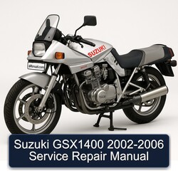 2002-2006 Suzuki GSX Series GSX1400 Service Repair Workshop Manual PDF