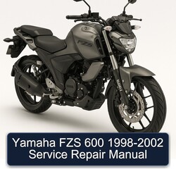 1998-2002 Yamaha Fazer FZS 600 Service Repair Workshop Manual PDF