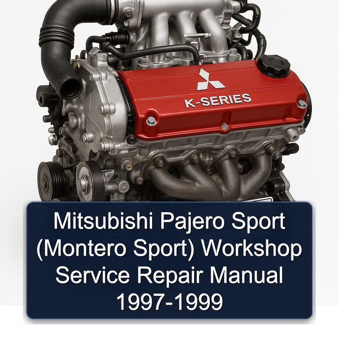 1997-1999 Mitsubishi Pajero Sport (montero Sport) Service Repair Workshop Manual PDF