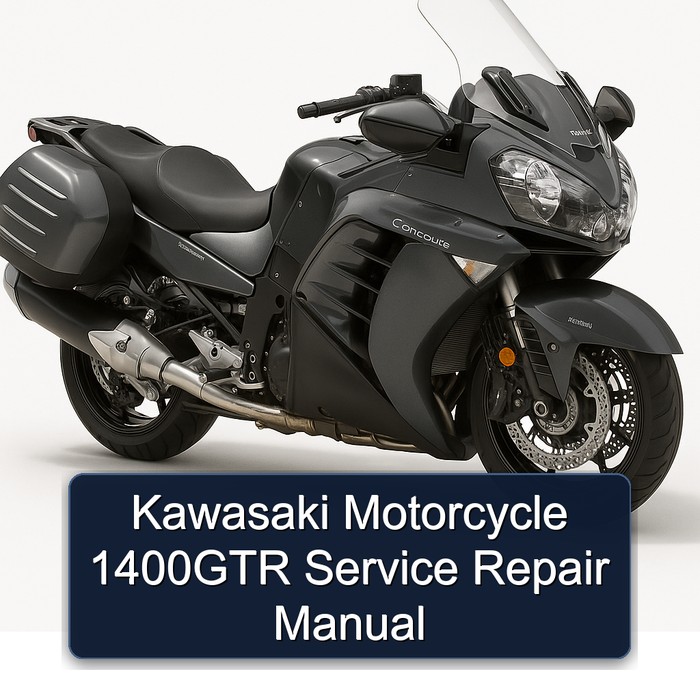 Kawasaki Motorcycle 1400GTR Service Repair Workshop Manual PDF