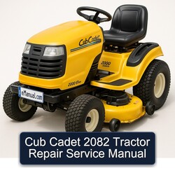 Cub Cadet 2082 Tractor Service Repair Workshop Manual PDF