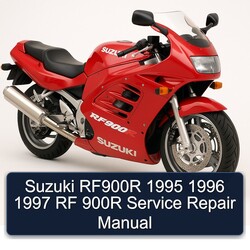 1995-1997 Suzuki RF900R RF 900R Service Repair Workshop Manual PDF