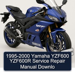1995-2000 Yamaha YZF Models YZF600 YZF600R Downlo Service Repair Workshop Manual PDF