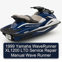 1999 Yamaha WaveRunner XL1200 LTD Service Repair Manual Wave Runner 