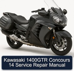 Kawasaki Concours Models 1400GTR 14 Service Repair Workshop Manual PDF