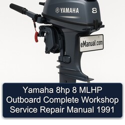 1991 Yamaha 8HP 8 Mlhp Outboard Service Repair Workshop Manual PDF