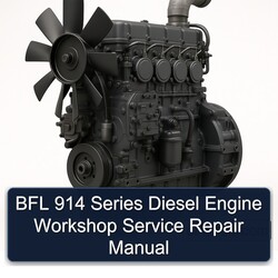 Deutz 914 BFL Series Diesel Engine Service Repair Workshop Manual PDF