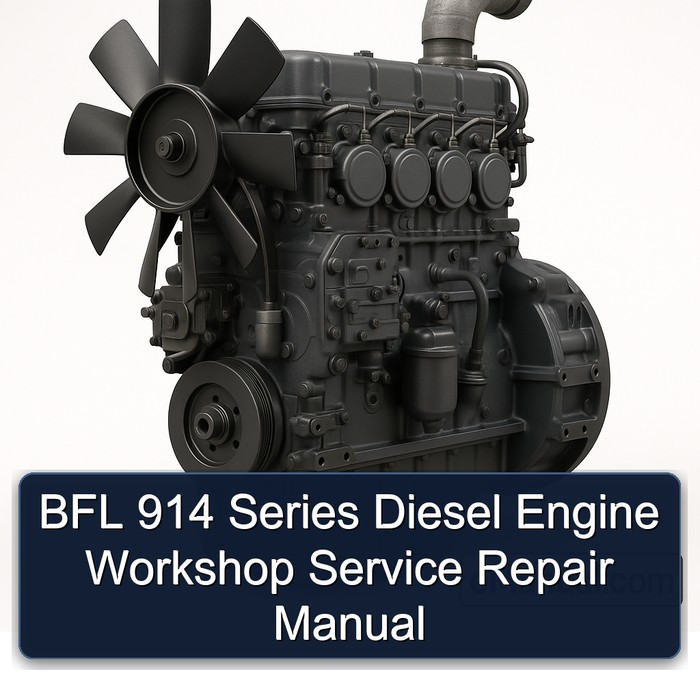 Deutz 914 BFL Series Diesel Engine Service Repair Workshop Manual PDF