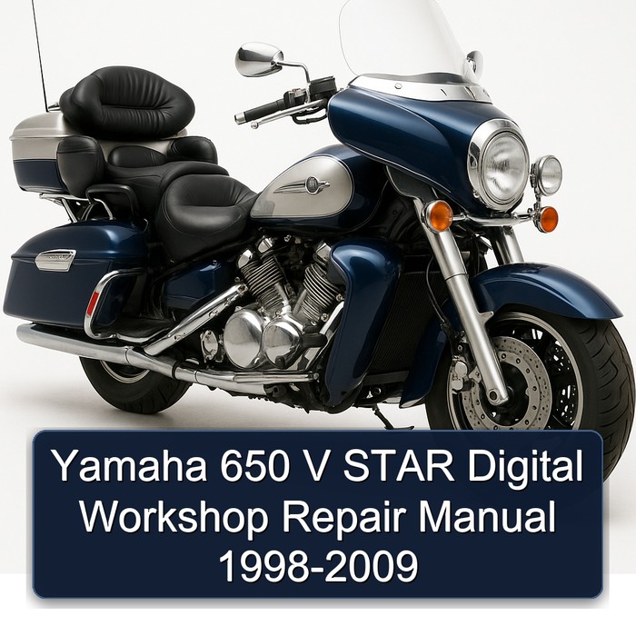 1998-2009 Yamaha Royal Star Venture 650 V Digital Service Repair Workshop Manual PDF