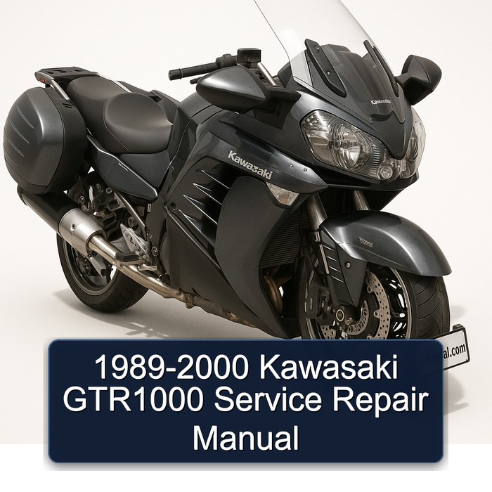 1989-2000 Kawasaki GTR Series GTR1000 Service Repair Workshop Manual PDF