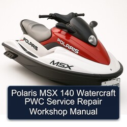 Polaris MSX 140 Watercraft PWC Service Repair Workshop Manual PDF