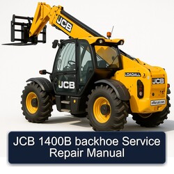 JCB 1400B Backhoe Service Repair Workshop Manual PDF