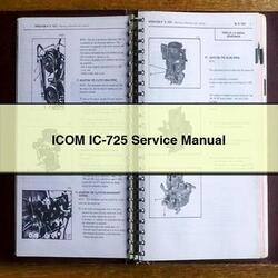 Icom IC-725 Service Repair Workshop Manual PDF