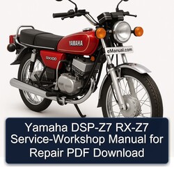 Yamaha RX Models DSP-Z7 RX-Z7 Service Repair Workshop Manual PDF