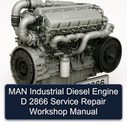 MAN D2866 Industrial Diesel Engine D 2866 Service Repair Workshop Manual PDF