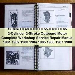 1981-1992 Suzuki DT48-DT65 2-cylinder 2-stroke Outboard Motor ( - ) Service Repair Workshop Manual PDF