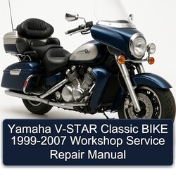 1999-2007 Aprilia Classic Yamaha V-STAR Bike Service Repair Workshop Manual PDF