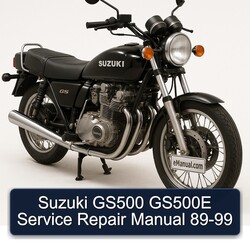 1989-1999 Suzuki GS Series GS500 GS500E 89 99 Service Repair Workshop Manual PDF