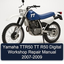 2007-2009 Yamaha TTR Models TTR50 TT R50 Digital Service Repair Workshop Manual PDF
