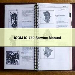 Icom IC-730 Service Repair Workshop Manual PDF