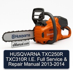 2013-2014 Husqvarna TXC Models TXC250R TXC310R I.e. Service Repair Workshop Manual PDF