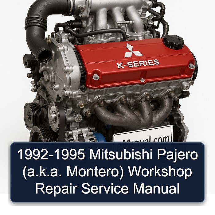 1992-1995 Mitsubishi Pajero ( .k. . Montero) Service Repair Workshop Manual PDF