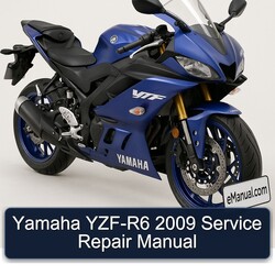 2009 Yamaha YZF Models YZF-R6 Service Repair Workshop Manual PDF