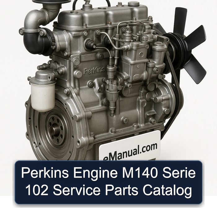 Perkins 102 Series Engine M140 Serie Parts Catalog PDF