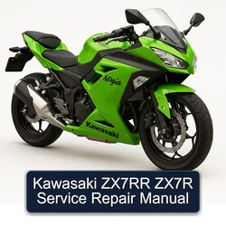 Kawasaki Ninja ZX7RR ZX7R Service Repair Workshop Manual PDF