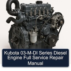 Kubota 03-m-di Series Diesel Engine Service Repair Workshop Manual PDF