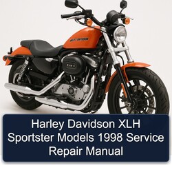 1998 Harley Davidson Sportster XLH Models Service Repair Workshop Manual PDF