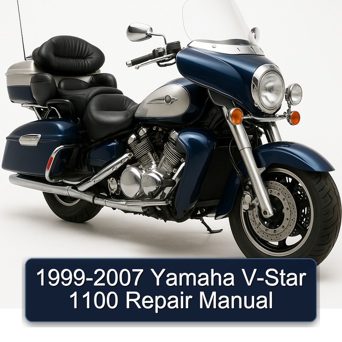 1999-2007 Yamaha Royal Star Venture V-STAR 1100 Service Repair Workshop Manual PDF