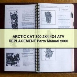 2000 Arctic CAT 300 2x4 4x4 ATV Replacement Parts Catalog PDF
