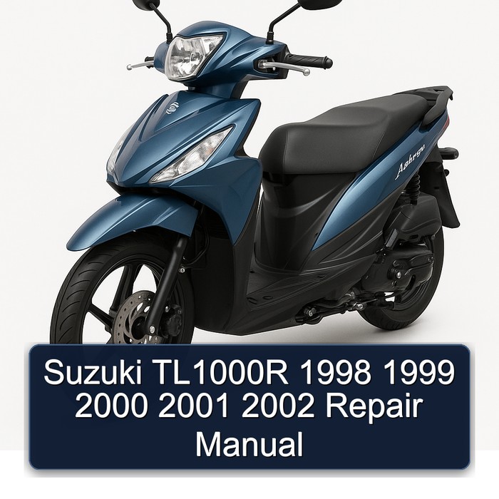 1998-2002 Suzuki Address Models TL1000R Service Repair Workshop Manual PDF