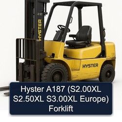 Hyster A187 (S2.00XL S2.50XL S3.00XL Europe) Forklift