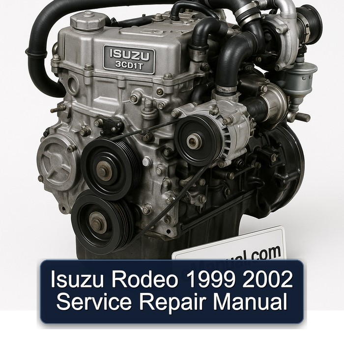 1999-2002 Isuzu 3 CD 1 T Rodeo Service Repair Workshop Manual PDF
