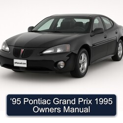 1995 Pontiac Grand Prix ‘95 Owners Owner's Manual PDF