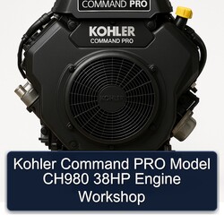 Kohler Command PRO Model CH980 38HP Engine Workshop